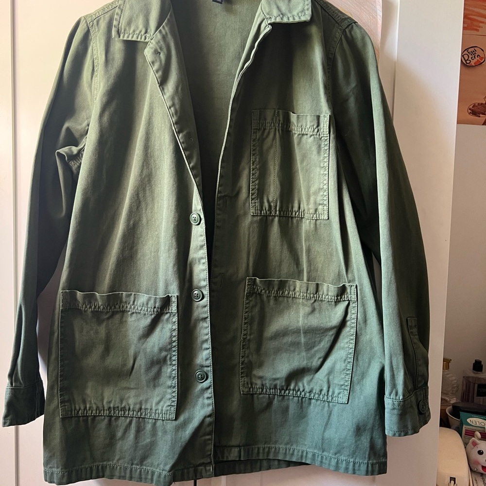 Target. Size XS. Green Utility Jacket
